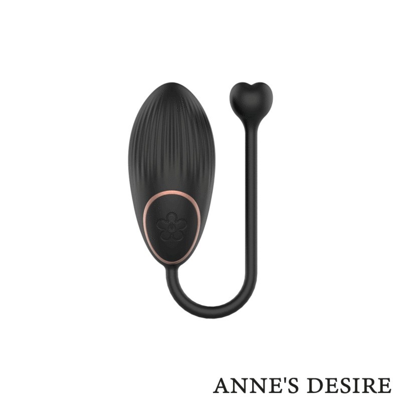 Anne's Desire - Egg Tecnologia Di Controllo Remoto Watchme Nero/Oro - ANNE'S DESIRE - Ovetti Palline Sfere | erosidea.com