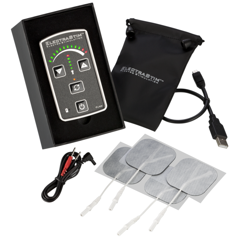 Electrastim - Pacchetto Stimolatore Flick Em60-E - ELECTRASTIM - Stimolatori | erosidea.com