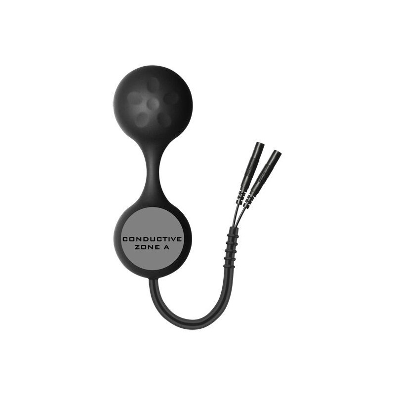 Electrastim - Lula Silicone Nero Kegel Excersisor - ELECTRASTIM - Ovetti Palline Sfere | erosidea.com