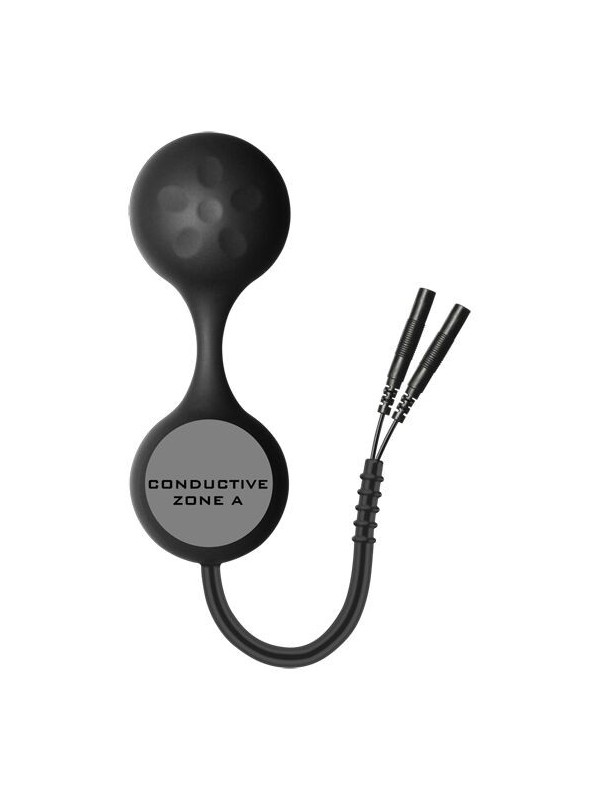 Electrastim - Lula Silicone Nero Kegel Excersisor - ELECTRASTIM - Ovetti Palline Sfere | erosidea.com