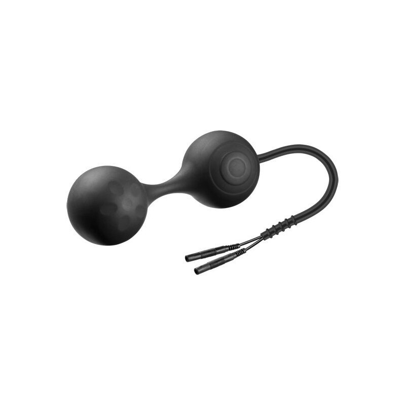 Electrastim - Lula Silicone Nero Kegel Excersisor - ELECTRASTIM - Ovetti Palline Sfere | erosidea.com