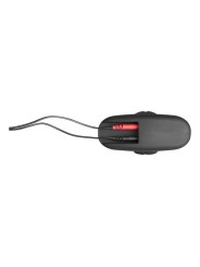 Electrastim - Tappo Rocker In Silicone Nero Medio - ELECTRASTIM - Plug e Catene Anali | erosidea.com