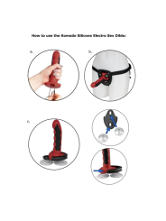 Electrastim - Dildo Komodo Silicone Fusion - ELECTRASTIM - Dildo Speciali | erosidea.com