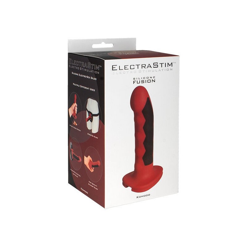 Electrastim - Dildo Komodo Silicone Fusion - ELECTRASTIM - Dildo Speciali | erosidea.com