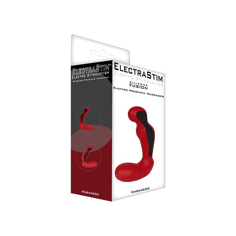 Electrastim - Massaggiatore Prostatico Habanero Silicone Fusion - ELECTRASTIM - Prostata e Perineo | erosidea.com