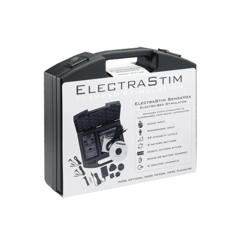 Electrastim - Sensavox Stimolatore E-Stim - ELECTRASTIM - Stimolatori | erosidea.com