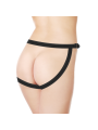 Delta Club - Toys Imbracatura + Dong Flesh Silicone 23 X 45 Cm - DELTACLUB - Strap-on e Imbracature | erosidea.com