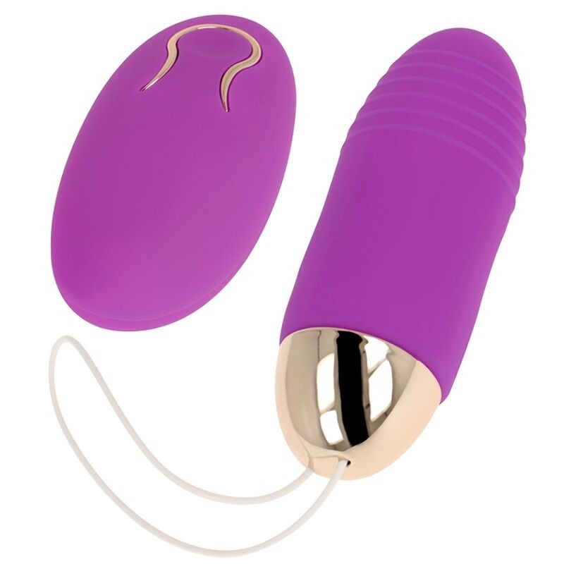 Ohmama - Ovetto Vibrante Telecomando 10 Velocit€ Viola - OHMAMA STIMULATING - Ovetti Palline Sfere | erosidea.com