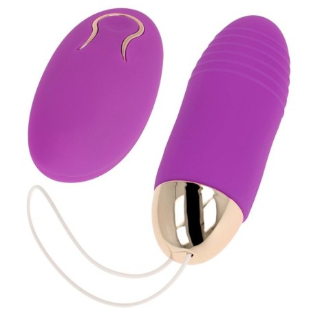 Ohmama - Ovetto Vibrante Telecomando 10 Velocit€ Viola - OHMAMA STIMULATING - Ovetti Palline Sfere | erosidea.com