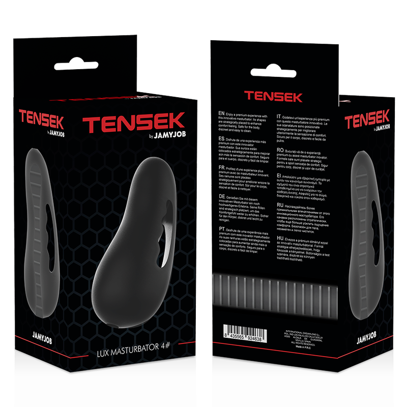 Masturbatore Jamyjob Extreme Tensek 4 Nero - JAMYJOB - Masturbatori Mini | erosidea.com