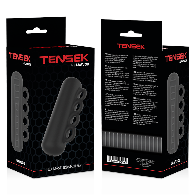 Masturbatore Jamyjob Extreme Tensek 5 Nero - JAMYJOB - Masturbatori | erosidea.com