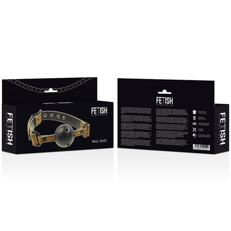 Fetish Submissive Origin - Gag Traspirante - FETISH SUBMISSIVE ORIGIN - Ball Gag e Bavagli | erosidea.com