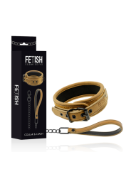 Fetish Submissive Origen - Collana Foderata In Neoprene Con Catena - FETISH SUBMISSIVE ORIGIN - Bondage | erosidea.com