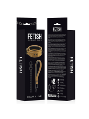 Fetish Submissive Origen - Collana Foderata In Neoprene Con Catena - FETISH SUBMISSIVE ORIGIN - Bondage | erosidea.com