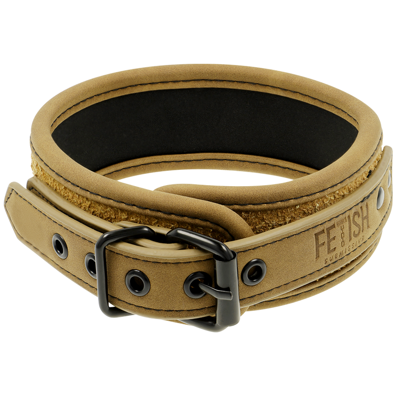 Fetish Submissive Origen - Collana Foderata In Neoprene Con Catena - FETISH SUBMISSIVE ORIGIN - Bondage | erosidea.com