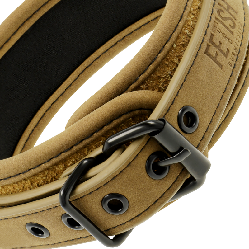Fetish Submissive Origen - Collana Foderata In Neoprene Con Catena - FETISH SUBMISSIVE ORIGIN - Bondage | erosidea.com