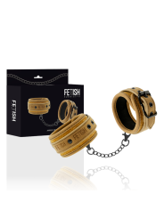 Fetish Submissive Origen - Polsini Alla Caviglia In Pelle Vegana Con Fodera In Neoprene - FETISH SUBMISSIVE ORIGIN - Manette e Polsini | erosidea.com
