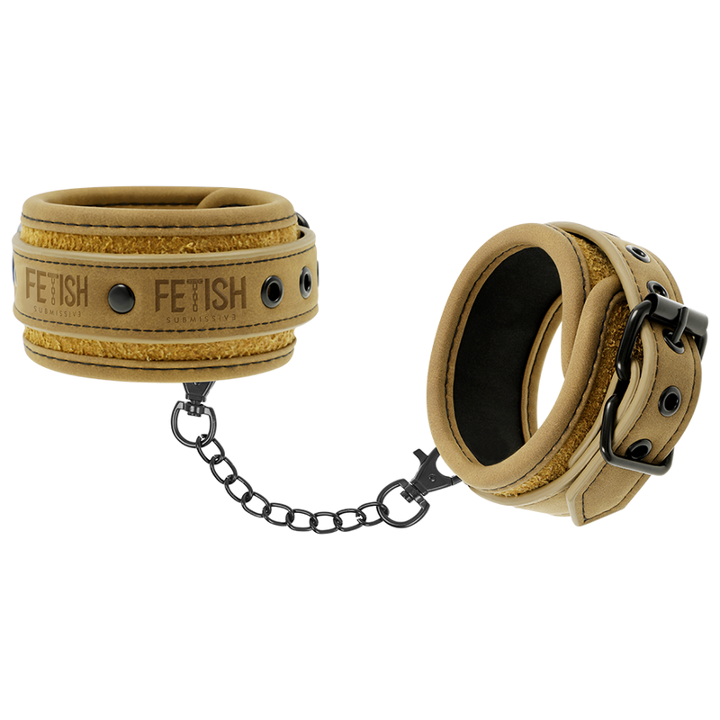 Fetish Submissive Origen - Polsini Alla Caviglia In Pelle Vegana Con Fodera In Neoprene - FETISH SUBMISSIVE ORIGIN - Manette e Polsini | erosidea.com
