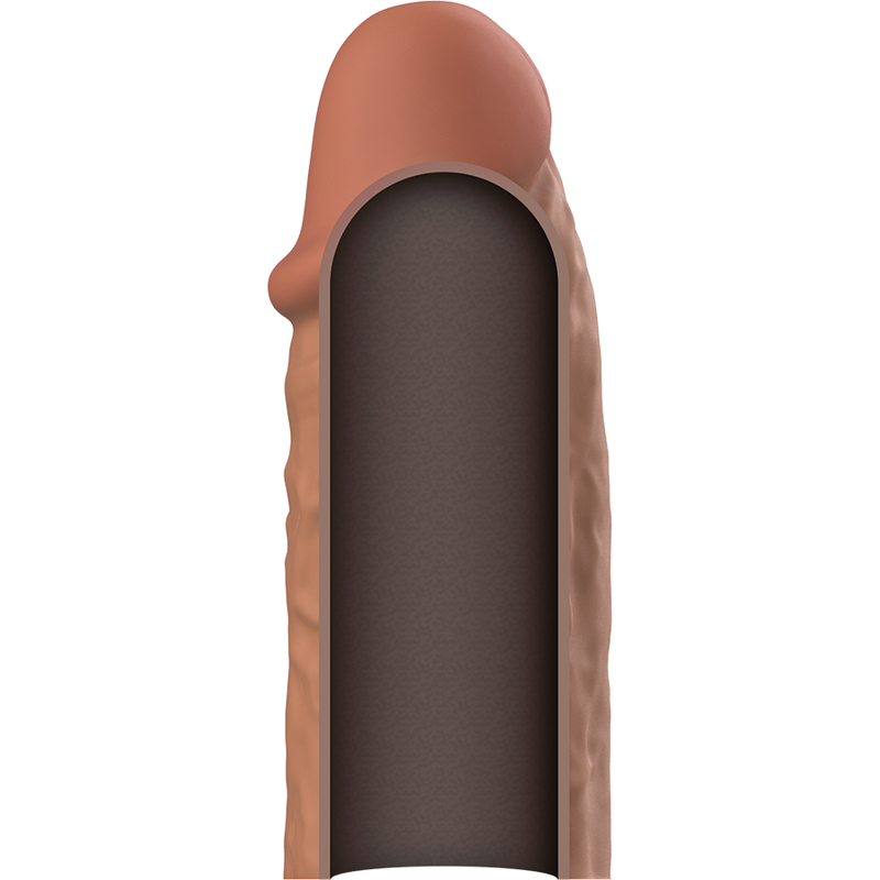Virilxl - Estensione Del Pene In Silicone Liquido V3 Marrone - VIRILXL - Guaine e Prolunghe | erosidea.com
