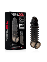 Virilxl - Estensione E Guaina Per Pene V11 Nero - VIRILXL - Guaine e Prolunghe | erosidea.com