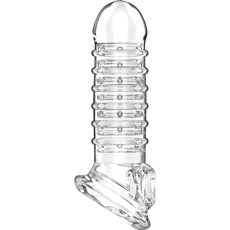 Virilxl - Estensione E Guaina Per Pene V15 Trasparente - VIRILXL - Guaine e Prolunghe | erosidea.com