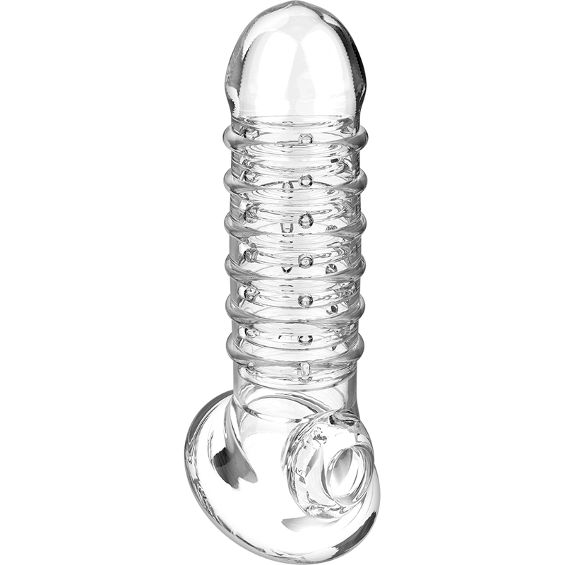 Virilxl - Estensione E Guaina Per Pene V15 Trasparente - VIRILXL - Guaine e Prolunghe | erosidea.com