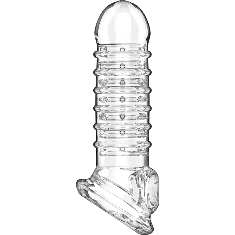 Virilxl - Estensione E Guaina Per Pene V15 Trasparente - VIRILXL - Guaine e Prolunghe | erosidea.com