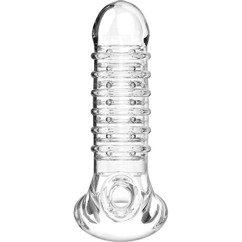 Virilxl - Estensione E Guaina Per Pene V15 Trasparente - VIRILXL - Guaine e Prolunghe | erosidea.com