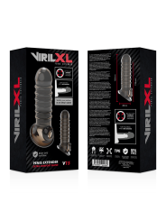 Guaina Virilxl Penis Extension V15 Nero - VIRILXL - Guaine e Prolunghe | erosidea.com