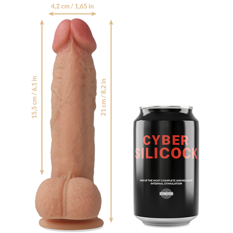 Cyber Silicock - Strap On Saul Silicone LQuido Com 3 An‰Is Grtis - CYBER SILICOCK - Strap-on e Imbracature | erosidea.com