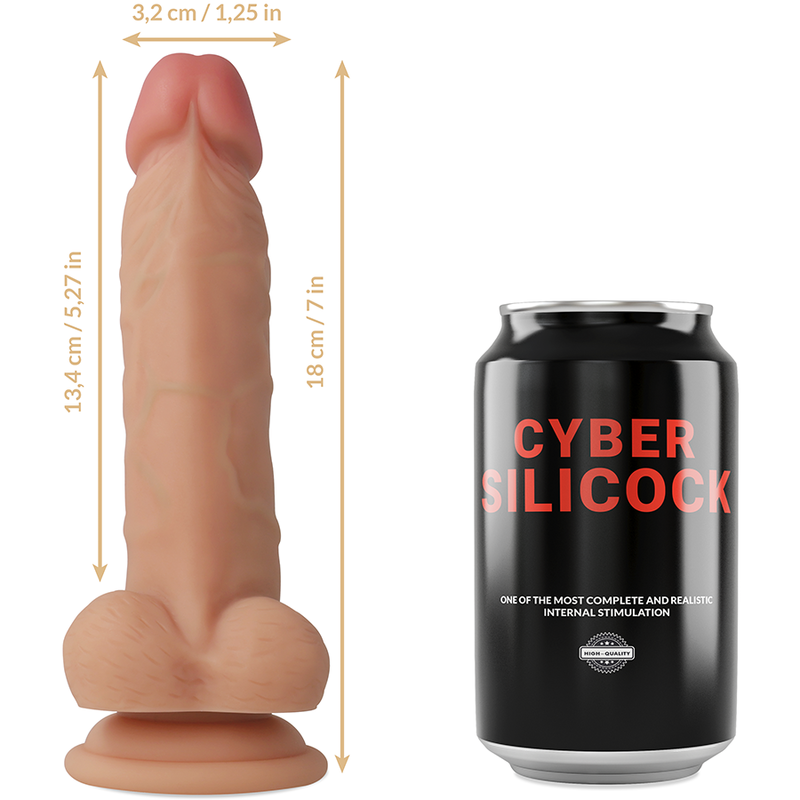 Cyber Silicock - Strap On Jude Silicone LQuido Com 3 An‰Is Grtis - CYBER SILICOCK - Strap-on e Imbracature | erosidea.com