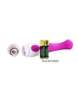 Vibratore Multivelocit Con Stimolatore Rosa - BAILE VIBRATORS - Vibratori | erosidea.com