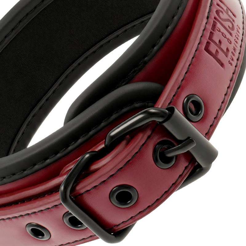 Fetish Submissive Dark Room - Collana A Catena Con Fodera In Neoprene - FETISH SUBMISSIVE DARK ROOM - Bondage | erosidea.com