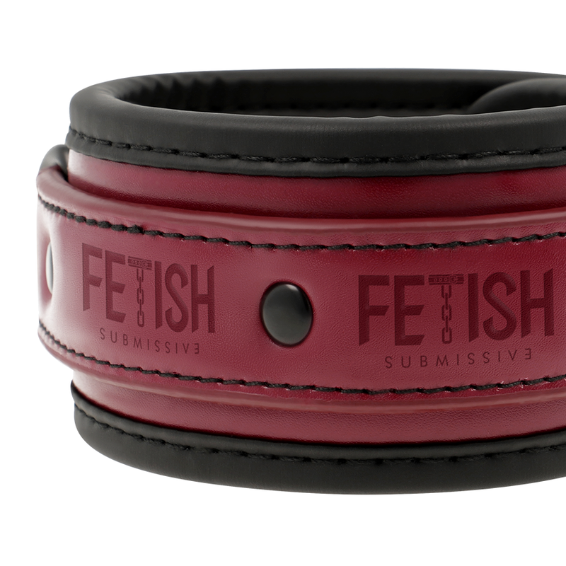 Fetish Submissive Dark Room - Manette Vegan In Pelle Con Fodera In Neoprene - FETISH SUBMISSIVE DARK ROOM - Manette e Polsini | erosidea.com