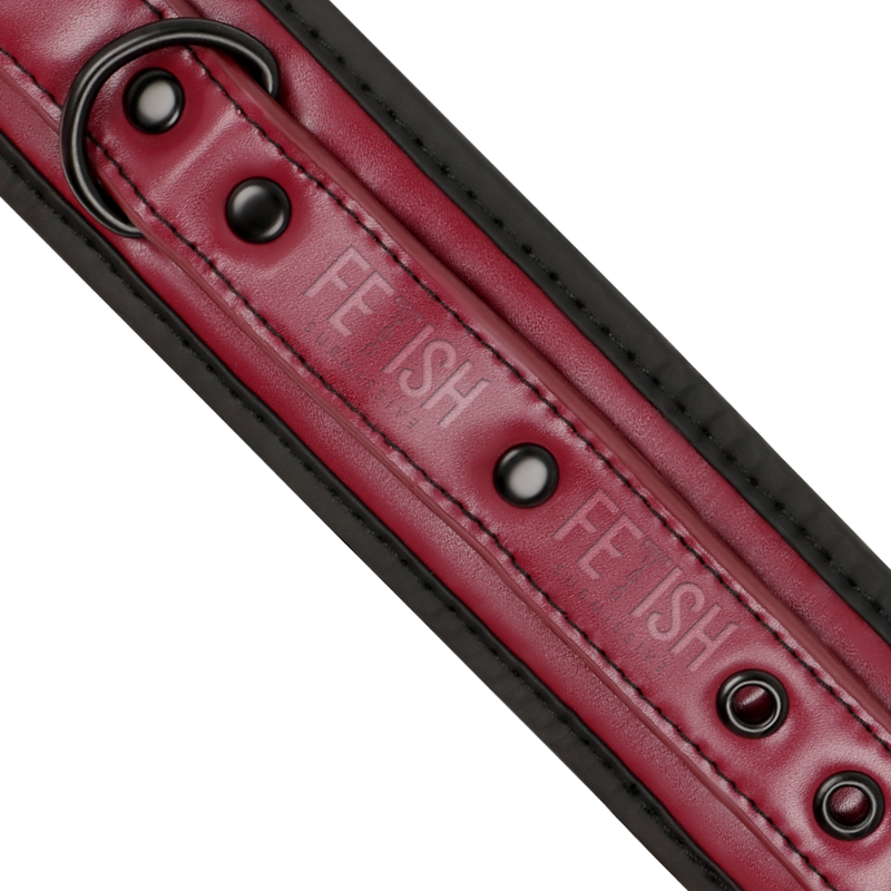 Fetish Submissive Dark Room - Manette Alla Caviglia Vegan In Pelle Con Fodera In Neoprene - FETISH SUBMISSIVE DARK ROOM - Manette e Polsini | erosidea.com