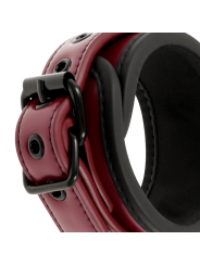 Fetish Submissive Dark Room - Manette Alla Caviglia Vegan In Pelle Con Fodera In Neoprene - FETISH SUBMISSIVE DARK ROOM - Manette e Polsini | erosidea.com