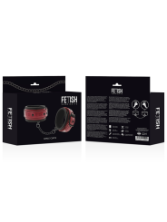 Fetish Submissive Dark Room - Manette Alla Caviglia Vegan In Pelle Con Fodera In Neoprene - FETISH SUBMISSIVE DARK ROOM - Manette e Polsini | erosidea.com