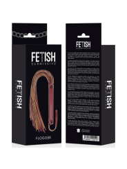 Fetish Submissive Dark Room - Frusta In Pelle Vegana Rossa - FETISH SUBMISSIVE DARK ROOM - Fruste e Sculacciatori | erosidea.com