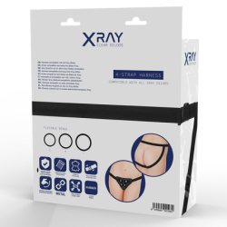 X RAY - IMBRAGATURA CON ANELLI IN SILICONE - X RAY - Anelli Fallici | erosidea.com