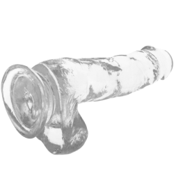 X RAY - IMBRACATURA + PENE TRASPARENTE CON SFERE 18.5 CM X 3.8 CM - X RAY - Imbracature e Strap on | erosidea.com