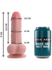Rockarmy - Imbracatura + Panzer A Doppia Densit€ 17 Cm - ROCK ARMY - Strap-on e Imbracature | erosidea.com
