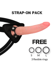 Rockarmy - Imbracatura + Crociato A Doppia Densit€ 215Cm - ROCK ARMY - Strap-on e Imbracature | erosidea.com