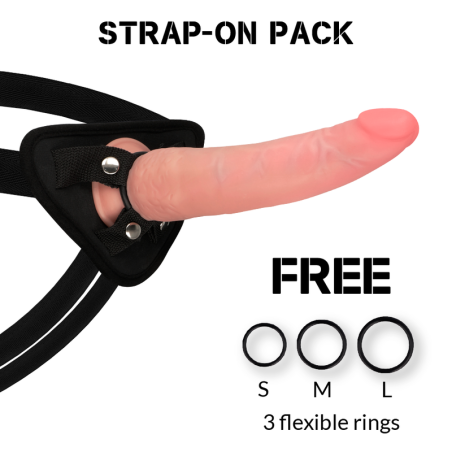 Rockarmy - Imbracatura + Crociato A Doppia Densit€ 215Cm - ROCK ARMY - Strap-on e Imbracature | erosidea.com