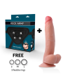 Rockarmy - Imbracatura + Leopard A Doppia Densit€ 23Cm - ROCK ARMY - Strap-on e Imbracature | erosidea.com