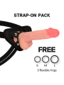 Rockarmy - Imbracatura + Silicone Liquido Premium Spitfire Realistico 21Cm - ROCK ARMY - Strap-on e Imbracature | erosidea.com