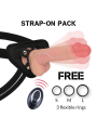 Vibratore Rockarmy Imbracatura + In Silicone Liquido Telecomando Apache Premium 22Cm - ROCK ARMY - Strap-on e Imbracature | erosidea.com