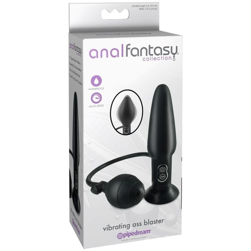 Anal Fantasy - Vibratore Gonfiabile Plug - ANAL FANTASY SERIES - Plug e Catene Anali | erosidea.com