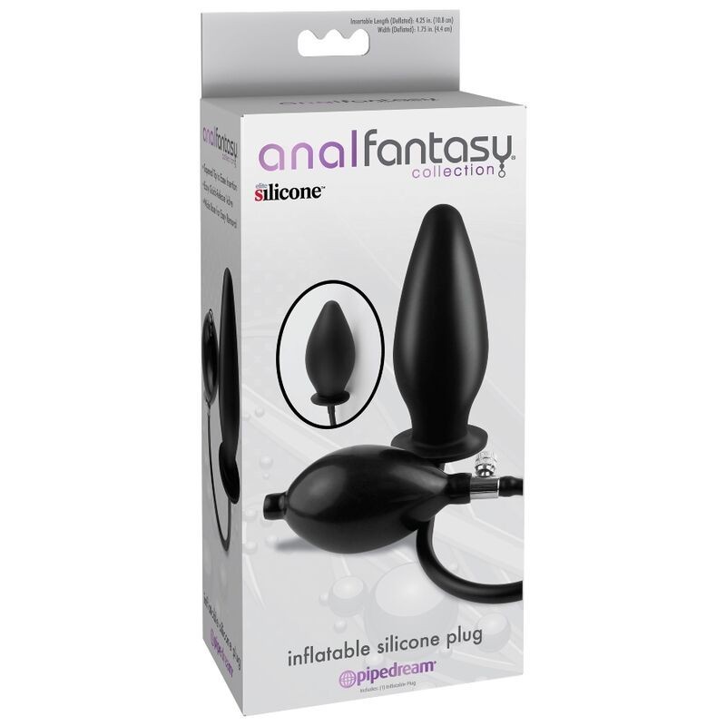 Anal Fantasy - Plug Gonfiabile In Silicone - ANAL FANTASY SERIES - Plug e Catene Anali | erosidea.com