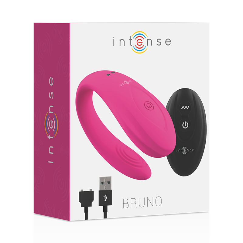 Intense - Bruno Partner Double Pleasure Rosa - INTENSE - Vibratori Doppi | erosidea.com