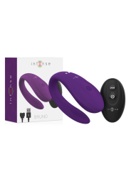 Vibratore Intense Bruno Partner Doppio Pleasure Lilla - INTENSE COUPLES TOYS - Vibratori Doppi | erosidea.com